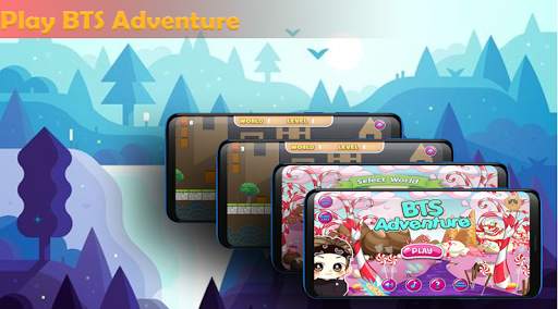 KPOP B T S Adventure Run Game screenshot 2