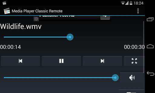Media Player Classic Remote screenshot 2