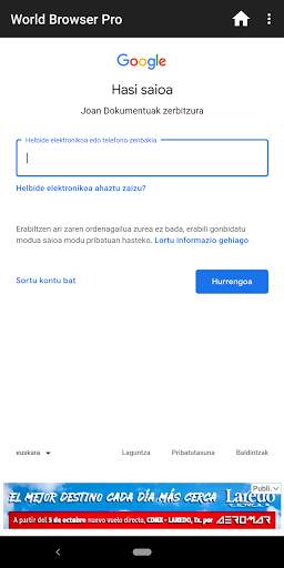 World Browser Pro screenshot 1