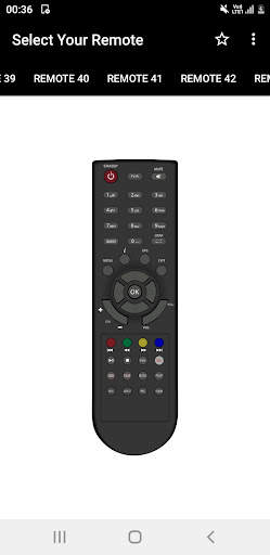 FreeDish Remote Controls screenshot 2