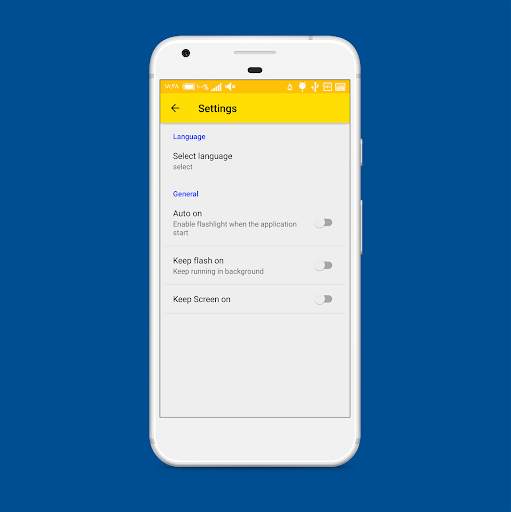Digital Flashlight - torch, SOS, screen flashlight screenshot 3