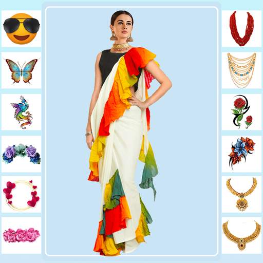 Women Fashion Saree-TrenchCoat 1.0.32