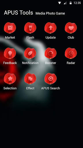 Rose|APUS Launcher theme screenshot 3