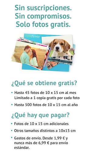 FreePrints - Fotos gratis screenshot 5