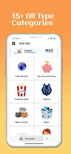 WA Group Links: New Active Social Group Links screenshot 2