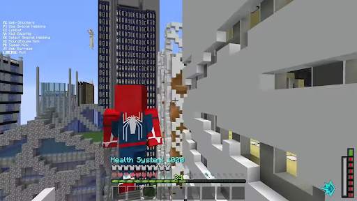 SpiderMan Mod for Minecraft screenshot 4