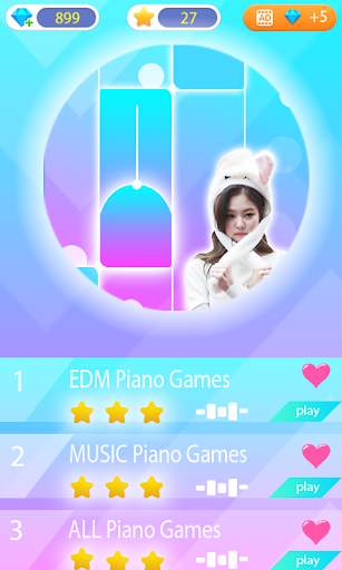 BLACKPINK Piano Tiles Game screenshot 1