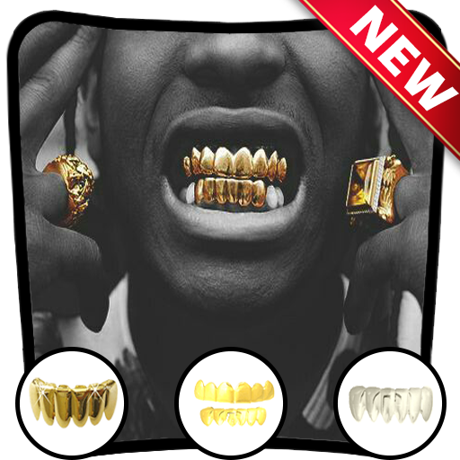 Fake Gold Teeth Camera Editor icon