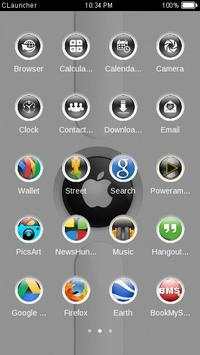 White Clauncher Theme screenshot 3