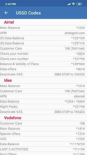 4G Recharge Plan : All in One Mobile Recharge screenshot 3