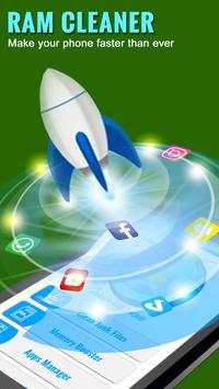 Memory Cleaner 2019, RAM Booster, Phone Cleaner screenshot 1
