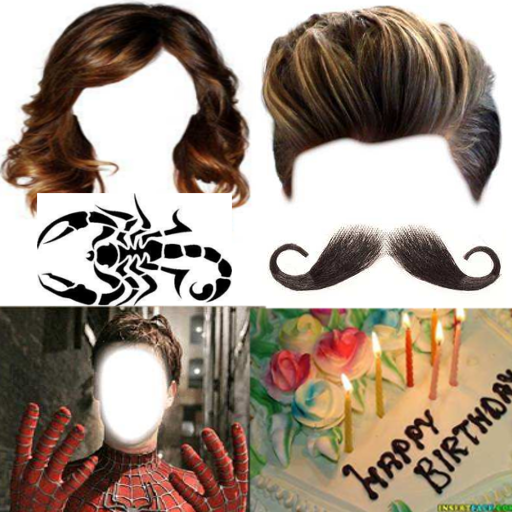 InsertFace : HairStyles, Photo Frames, Backgrounds icon