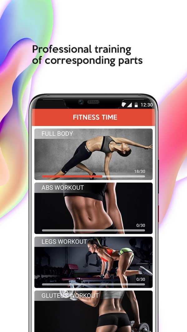 Fitness Time screenshot 1