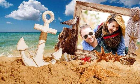 Beach Photo Frame screenshot 1