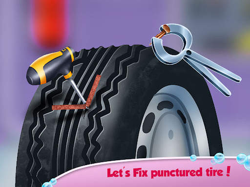 School Bus Wash & Repair Game screenshot 3