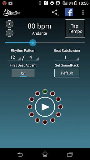 मुफ्त Metronome screenshot 1