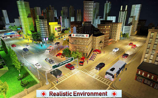 Bike Rescue Driver Ambulance Game screenshot 7