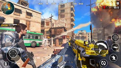 Squad Commando Secret Mission - FPS Shooting Games screenshot 3