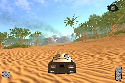 Dinosaur Park Sport Car Simulator screenshot 8