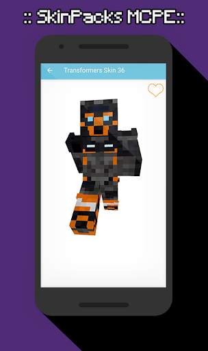 SkinPacks Transforrmers for Minecraft screenshot 6