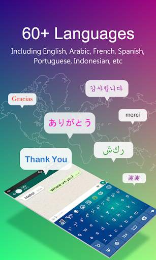 IQQI Keyboard for Arabic - Emoji, Emoticon ASCII screenshot 1