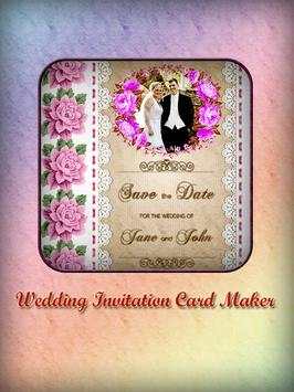 Wedding Invitation Card Designer App 1 تصوير الشاشة