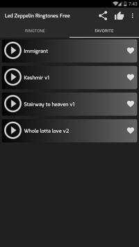 Led Zeppelin Ringtones Free 3 تصوير الشاشة