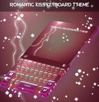 Romantic Kiss Keyboard Theme screenshot 1