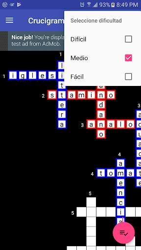 Crucigramas screenshot 4