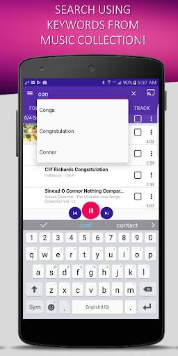 Cast My Music - Play Local Files, Chromecast Audio screenshot 7
