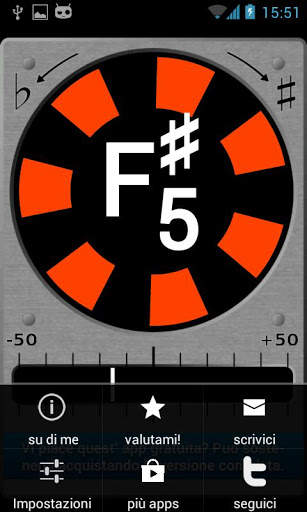 LinoStrobe Lite Chromat. Tuner screenshot 2