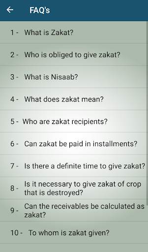 Islamic Zakat Calculator screenshot 3