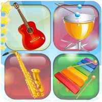 1 Memory games: Musical instruments matching