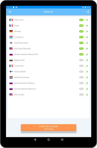 VPN Russia - get free Russian IP स्क्रीनशॉट 13