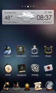 Mage GO Launcher Theme screenshot 1