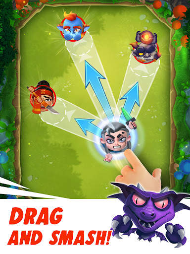 Smashing Four: PvP Hero bump 8 تصوير الشاشة