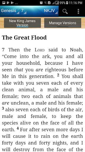Holy Bible New King James Version(NKJV) screenshot 8