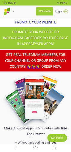 AppsGeyser screenshot 1