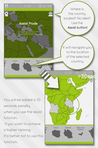 Enjoy Learning World Map Puzzle screenshot 3