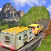 Offroad Camper Van Truck Simulator: Camping Car 3D logo