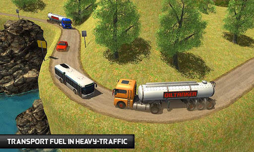 Oil Tanker Truck Driving Game screenshot 7