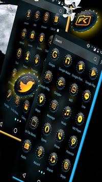 Dark Wolf Launcher Theme screenshot 4