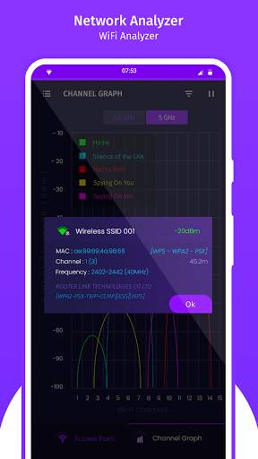 Network Analyzer - WiFi Analyzer screenshot 5