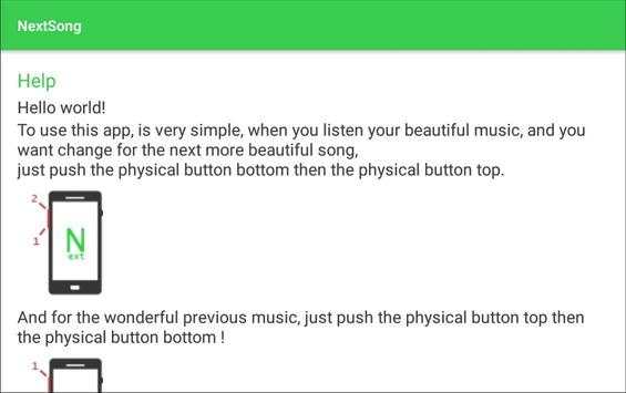 Next Song screenshot 1