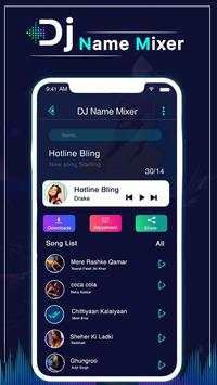 DJ Name Mixer Plus - Mix Name to Song 6 تصوير الشاشة