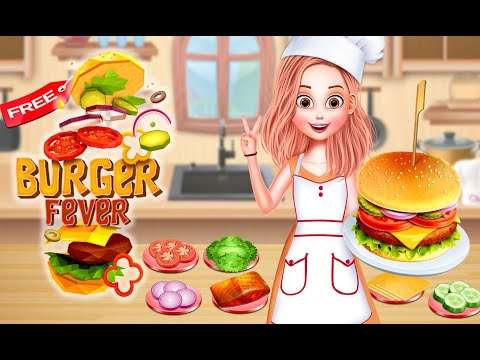 Burger Fever Game - Fast Food Cooking🍔🥂 screenshot 1