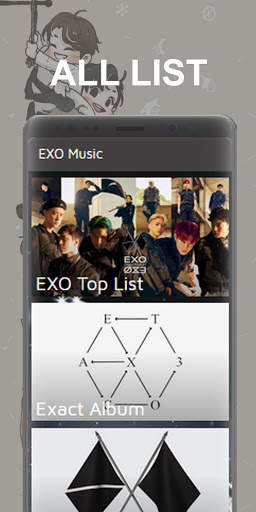 EXO Music Player - Kpop Album screenshot 3