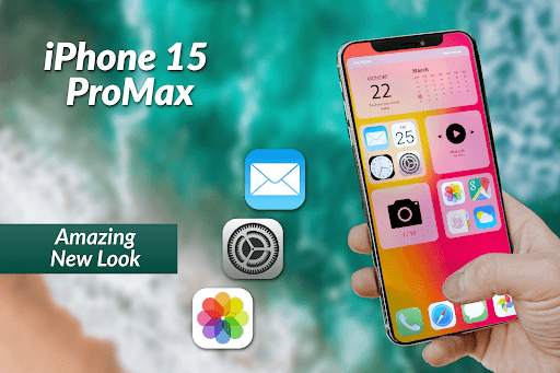 iPhone 15 Pro Max Launcher screenshot 4