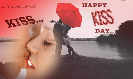Kiss Day Photo Frame screenshot 1