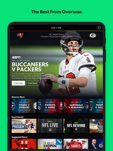 Kayo Sports - for Android TV screenshot 10